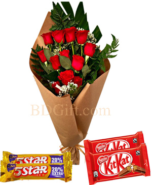 Rose W/ Chocolate