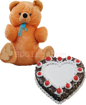 Bear W/ Cake