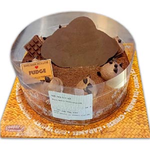 (05) Cooper's - Half kg Chocolate Fudge Round Cake