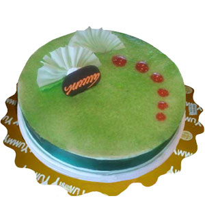 (003)Yummy Yummy- Half kg apple round shape cake