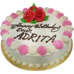 (08) Swiss-2.2 pounds vanilla round cake