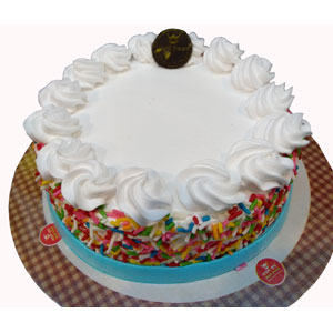 (05) Half kg Vanilla Round cake