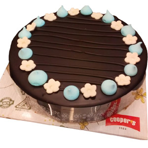Cooper's - 4.4 Pounds Chocolate Round Cake