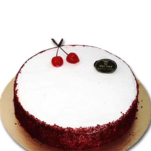 2.2 pounds Red Velvet Cream Cheese Round Cake