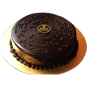 (04) 2.2 Pound OMG Chocolate Round Cake