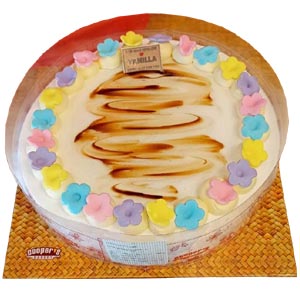(02) Cooper's - 2.2 Pounds Vanilla Round Cake