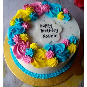 1 pound Vanilla cake