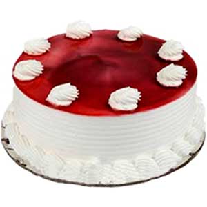 (009)  Hot - Half kg Strawberry cake 