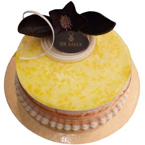 (20) Mr. Baker - Half kg Orange Round Cake