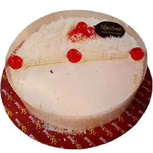 (03) Half kg white forest Round Cake