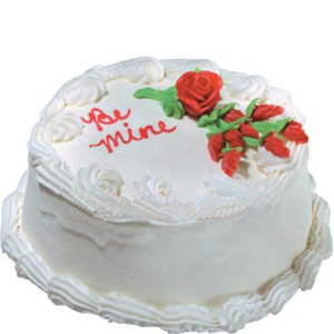 (014) Swiss - 2.2 Pounds Vanilla Round Cake
