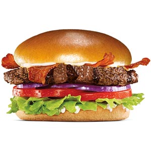 (08) Beef with Bacon Burger 