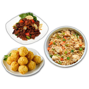 (40) Amazing Combo of Chinese Food (For 3 Person)