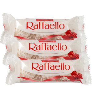 (60) Raffaello Chocolate - 3 Bars
