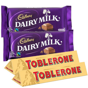 (20) Dairy Milk & Toblerone chocolate