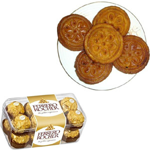 (0008) Pitha and chocolate