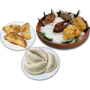 (00001) Boishakhi Panta ilish W/ Pitha