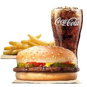 Beef Burger Meal