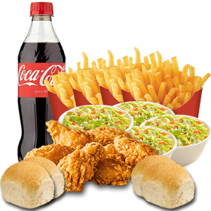 Western Grill - Crunchy Chicken Basket - 4 person