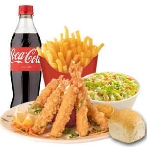 Western Grill - Butterfly Shrimp Meal