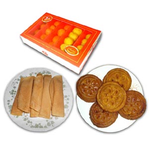 (03) Well Food Laddu W/ Pati shapta pitha & Jilapi Pitha