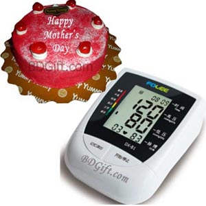 (0005) Yummy Yummy- Half kg Red Velvet cake W/ Folee digital blood pressure machine.