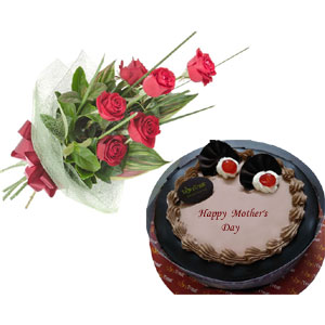 (04) Cake W/ Rose