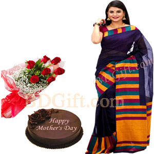 (03) Sharee W/ cake & rose