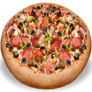 Chicken Super Supreme Pizza Family 