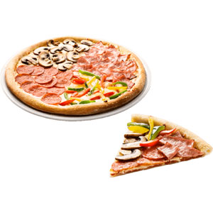 Family size Dominous four season's Pizza