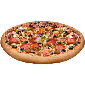 Family size Super supreme Pizza