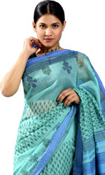 (000004) half silk Sharee