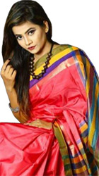 (13) Katan Silk Sharee