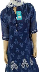 Cotton and Silk mix Salwar Kameez