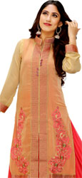 (49) Jorjet & Lilen combination Salwar Kameez