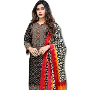 (16) Lilen Salwar Kamiz