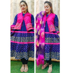 (10) 2 Piece Cotton Dress