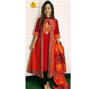 (18) 2 Piece Cotton Dress