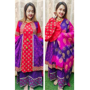 (20) 3 Piece Cotton Dress