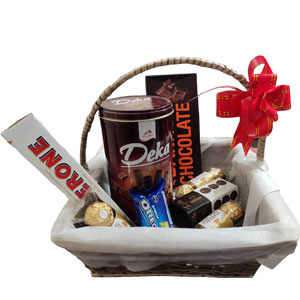 (32) Chocolate basket