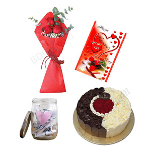 Flower W/ Cake