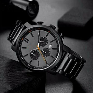Black Stone Watch